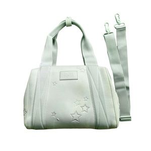 SOLD- Dagne Dover Landon light blue stars tote bag